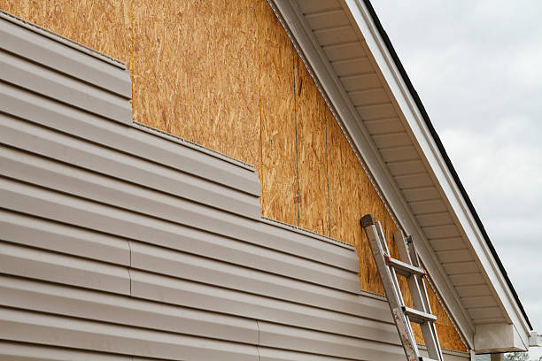 Professional Siding Installation technician working in Abington, PA